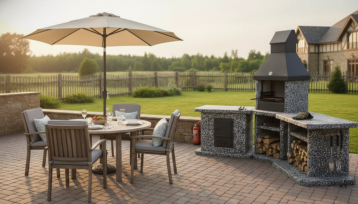 Основание уличной кухни