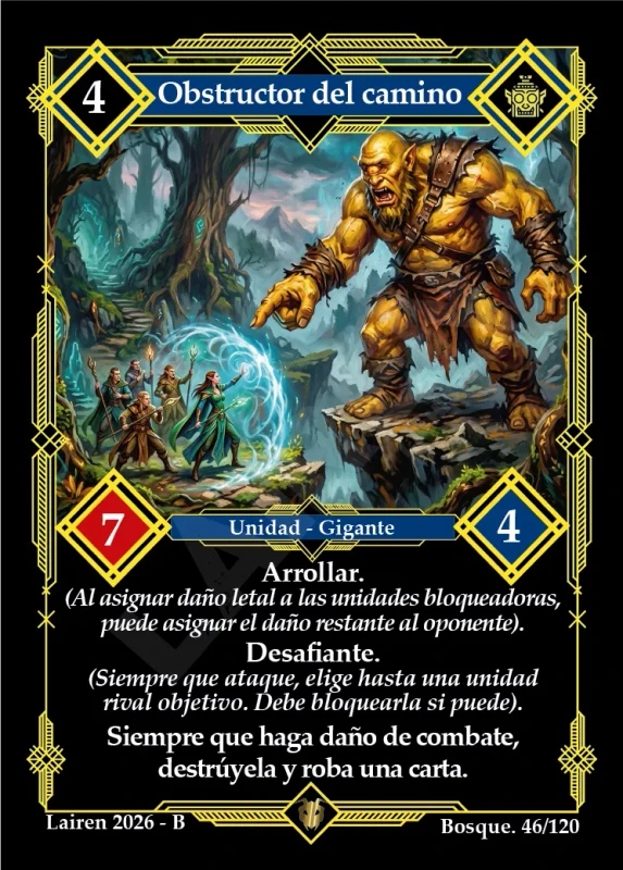 OBSTRUCTOR DEL CAMINO