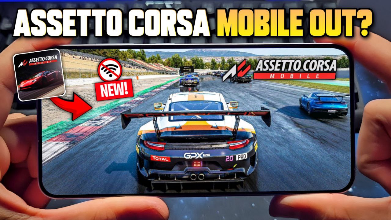 Assetto Corsa Mobile Gameplay Banner