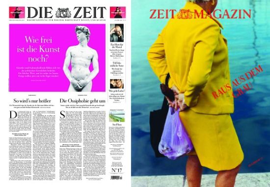 Cover: Die Zeit mit die Zeit Magazin No 17 vom 20  April 2023