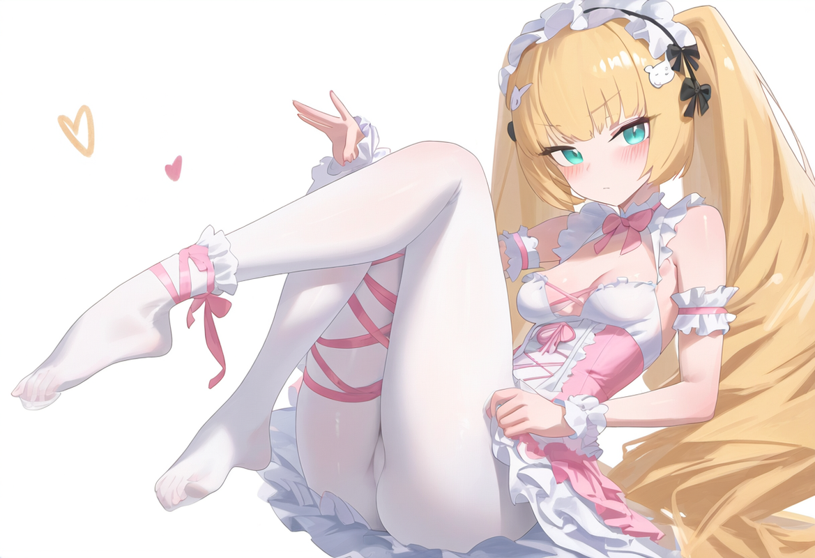 1girl, mikozin, NDGD, ohlia, {kobayashi ritz}, reoen,  tsundere, aqua eyes, absu s-2616875396