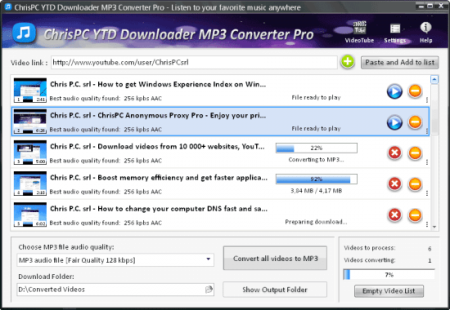 ChrisPC YTD Downloader MP3 Converter Pro 4.04.02 Multilingual