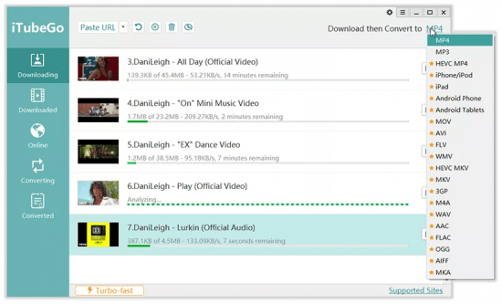 iTubeGo YouTube Downloader 6.9.6 Multilingual
