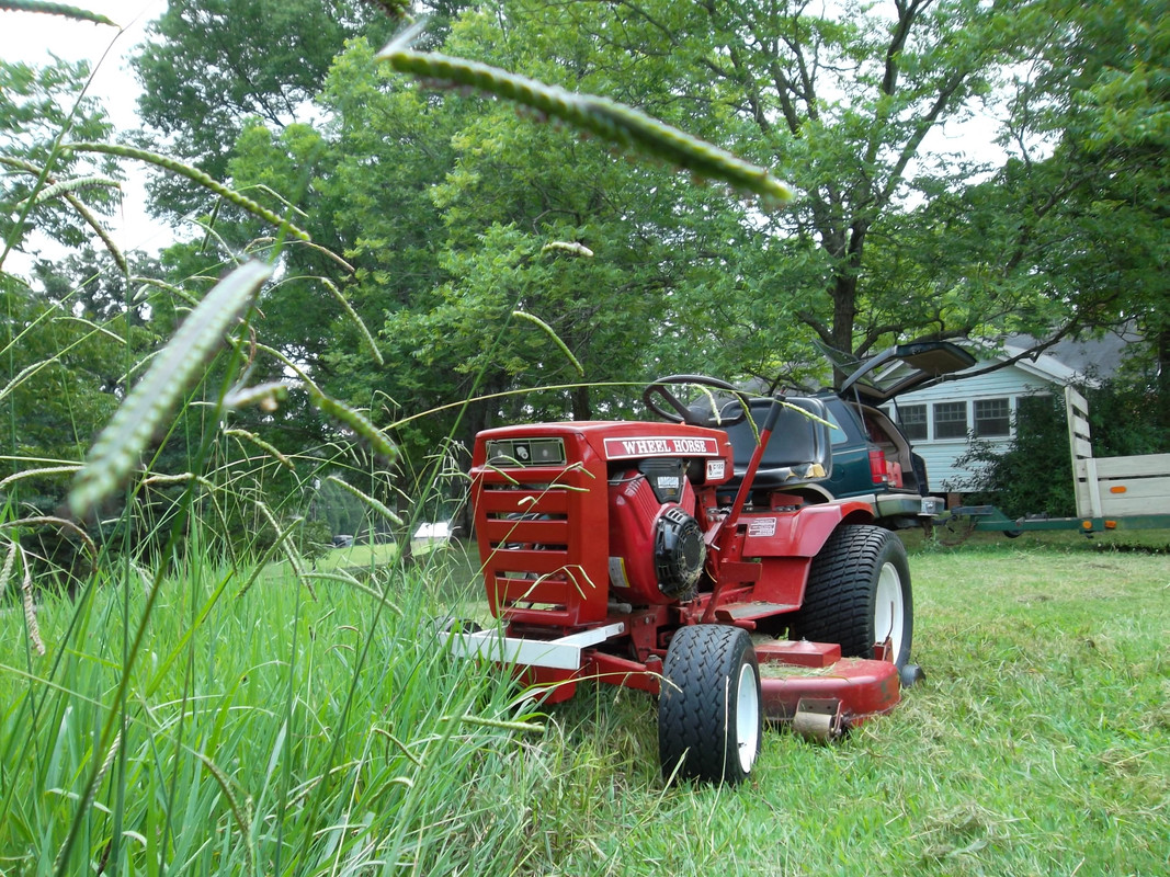 Wheel horse 48 online mower deck