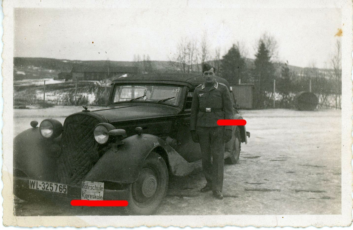 PKW Auto Kübelwagen Norwegen Norge Foto