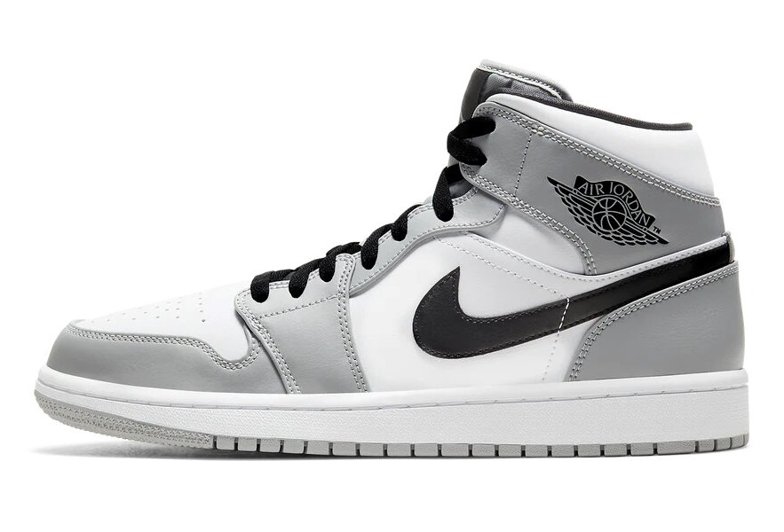 Nike Air Jordan 1 Mid Light Smoke Grey