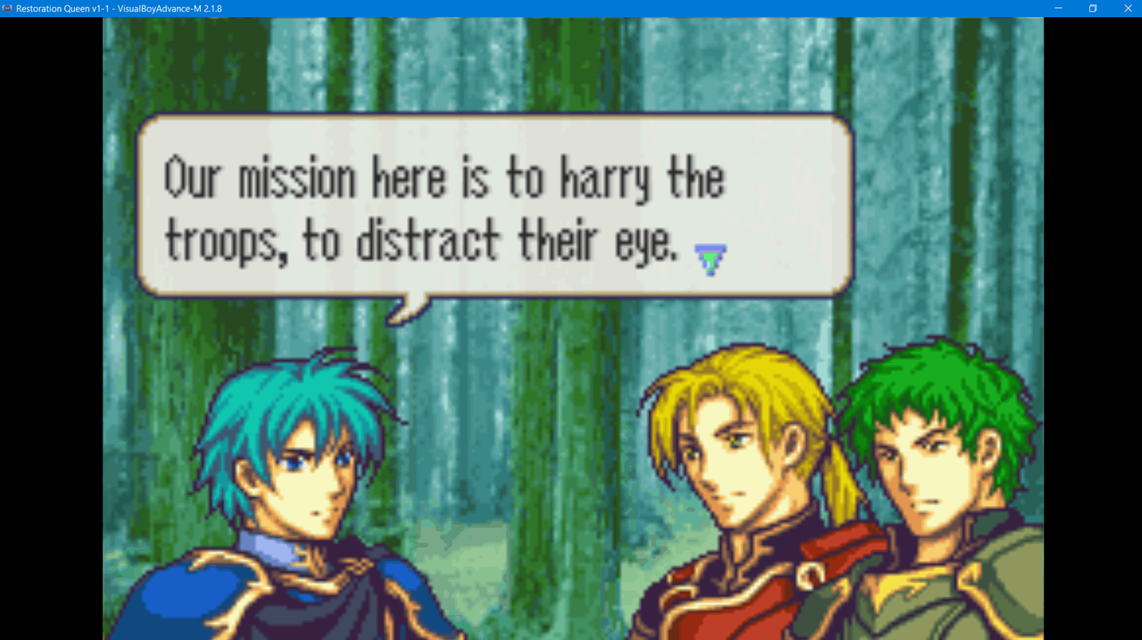 2024-02-22 20_35_50-Restoration Queen v1-1 - VisualBoyAdvance-M 2.1.8
