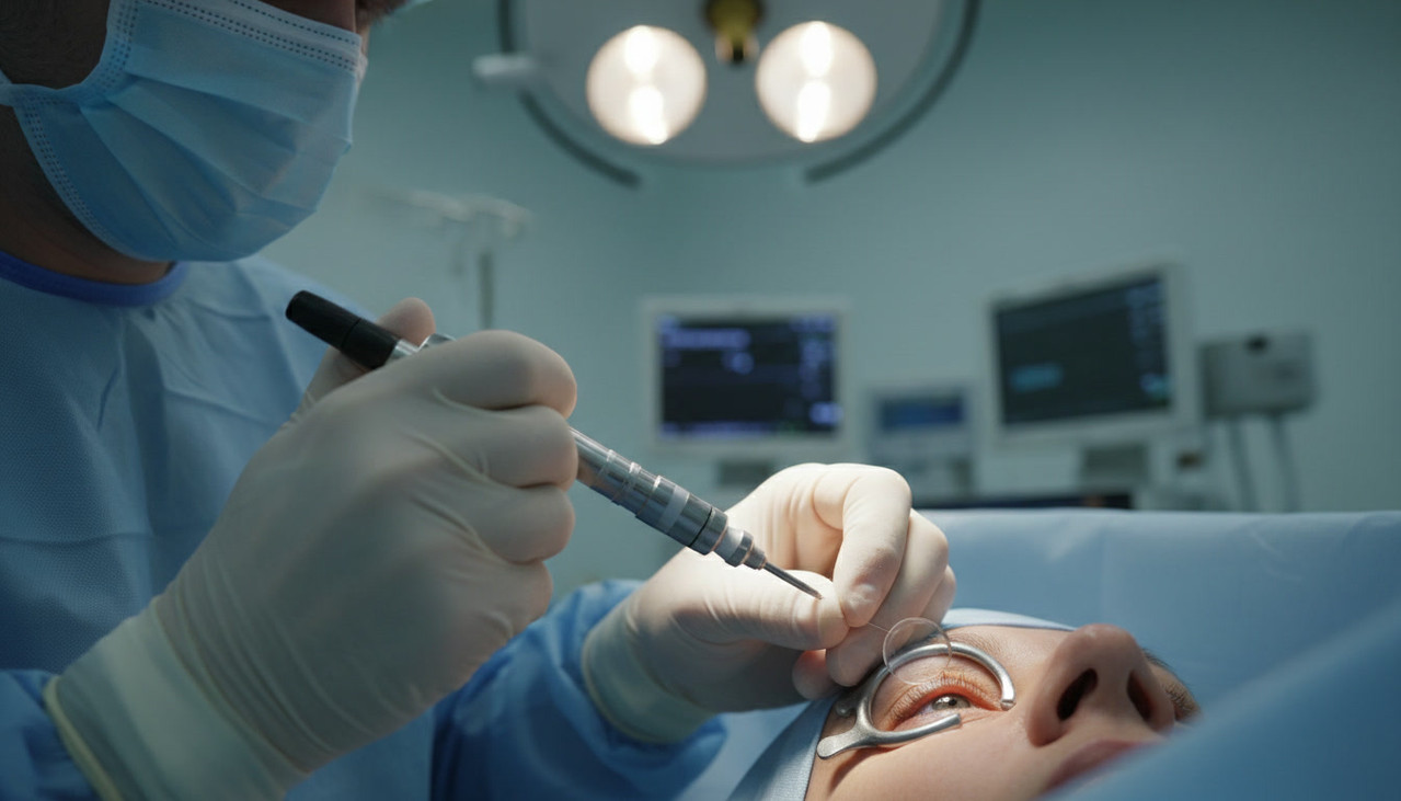 Безболезненная операция по имплантации факичной линзы под местной анестезией — микрохирургическое вмешательство через разрез 2 мм