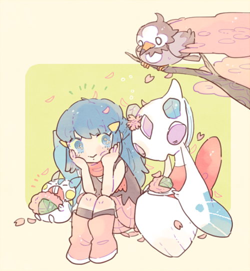 dawn-pachirisu-froslass-and-starly-pokem