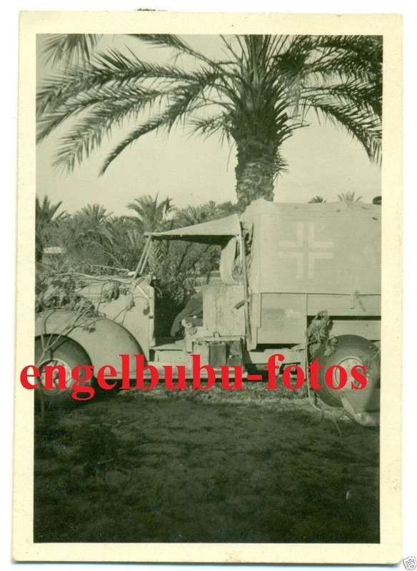 LKW mit Wüsten-Tarnung - SUPER TARN-BEMALUNG