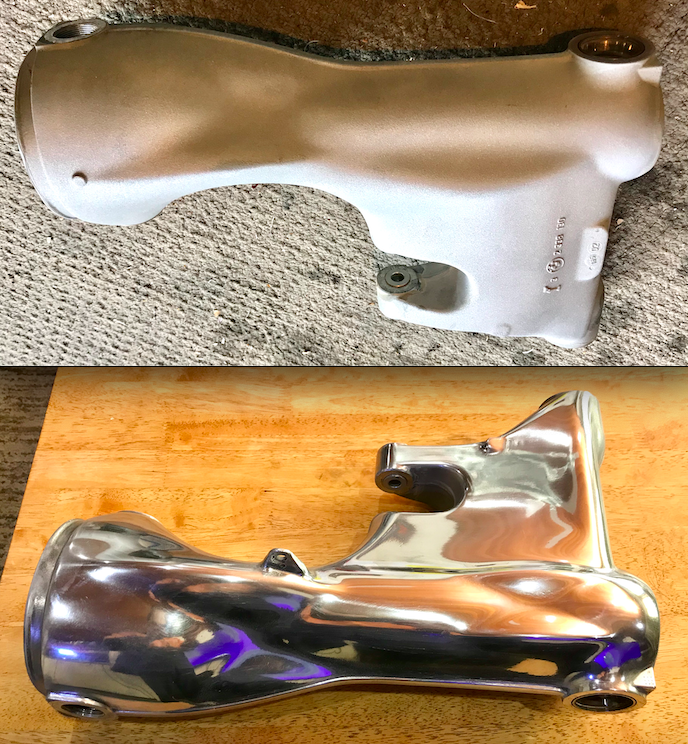 Polishing Alloy - POR 15 clear coat - Any experiences?