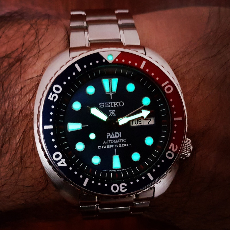 Seiko Prospex SRPA21 'Turtle' PADI Cal. 4R36 Auto 200M (3)