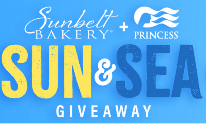 Win a Princess Cruise and More in the Sunbelt Bakery Sun and Sea Giveaway