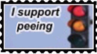 i support peeing