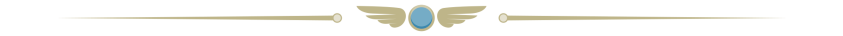 a decorative divider image in blue and gold