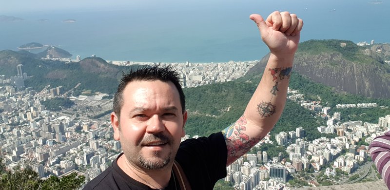 RÍO DE JANEIRO Y RUTA POR ARGENTINA POR LIBRE. AGOSTO 2019 - Blogs de Brasil - DOMINGO 18 AGOSTO 2019: Visita al Cristo Redentor (5)