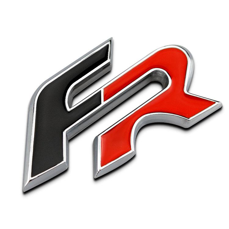 SEAT-FR-Chrome-Metal-Car-Emblem-3D-Badge-Sticker