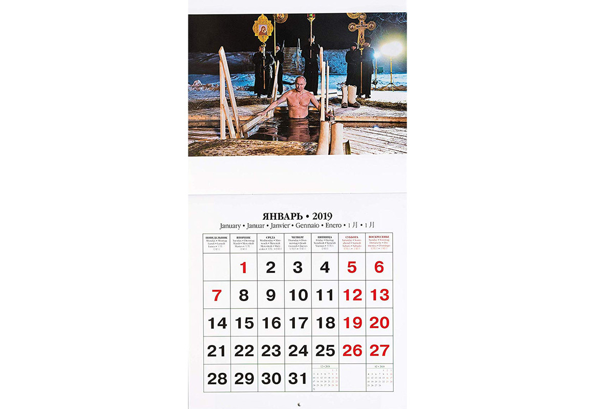 Vladimir Putin calendars proving a hot item in Japan | TribLIVE.com