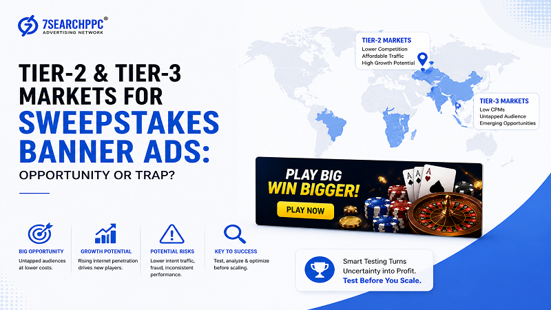 Tier-2 & Tier-3 Markets for Sweepstakes Banner Ads: Opportunity or Trap?