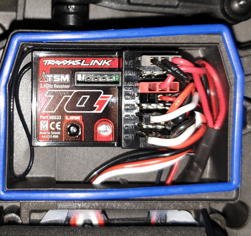 Connections récepteur XMAXXFR