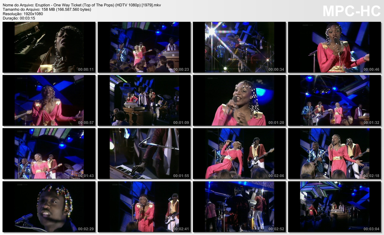 Eruption - One Way Ticket (Top of The Pops) (HDTV 1080p) [10.05.1979]