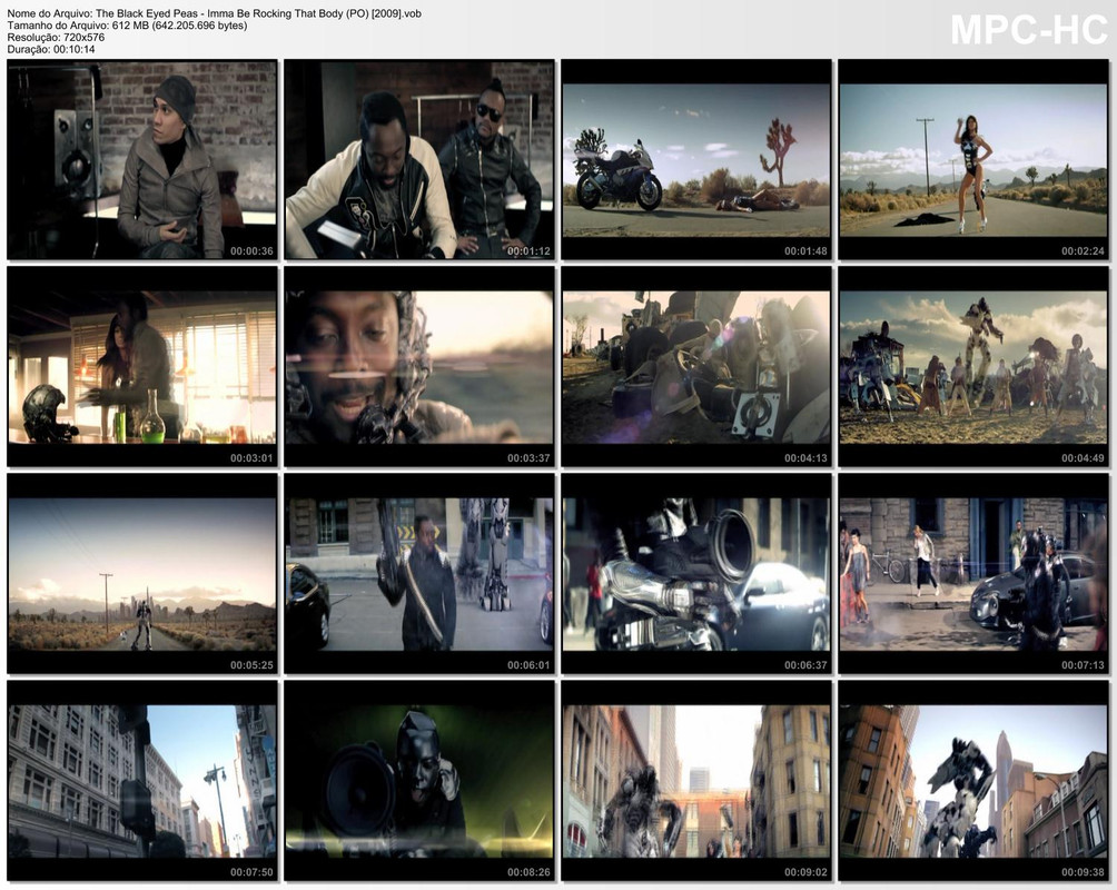 The Black Eyed Peas - Imma Be Rocking That Body (PO) [2009]