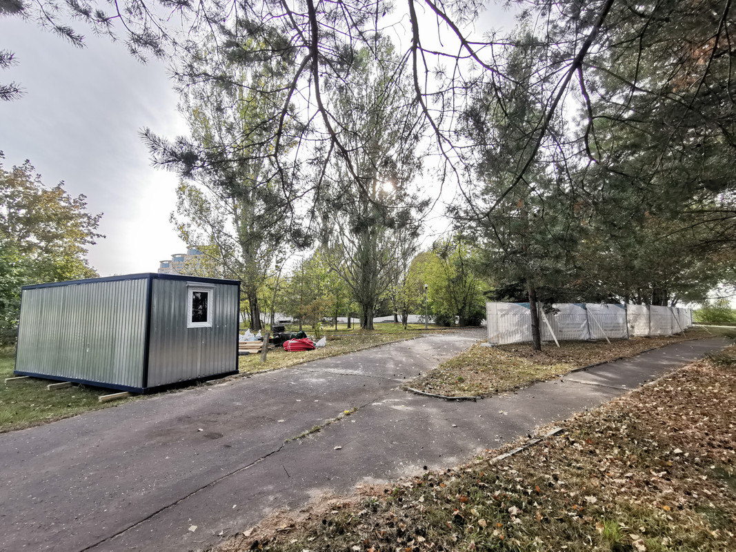 начало строительства скейт-парка в Дубне