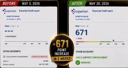 Credit Repair Result