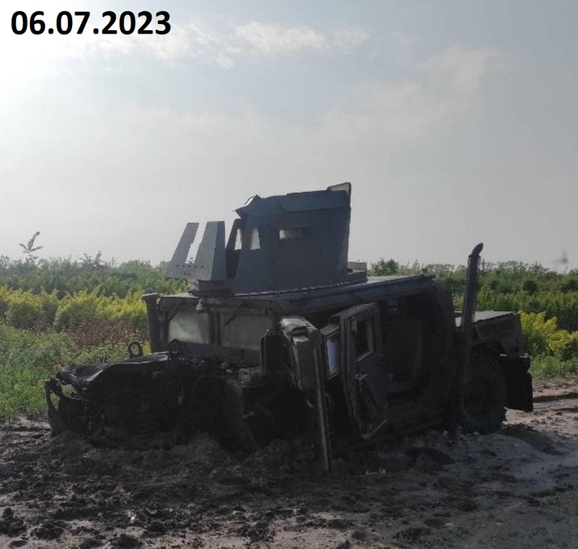 2015 M1165A1 HMMWV destr 06 07 23