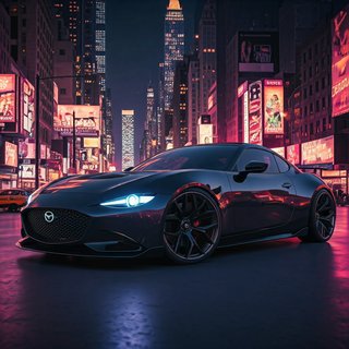 Gemini Futuristic Mazda