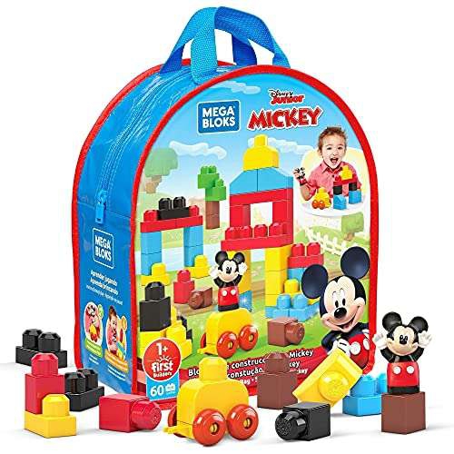 Amazon: Mega Bloks Disney, Bolsa De Construcción de Mickey.