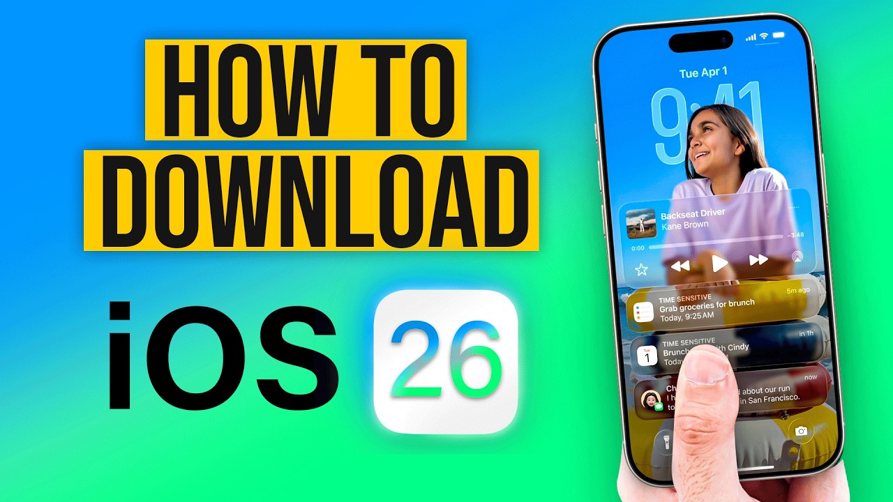 Install iOS 26 Beta