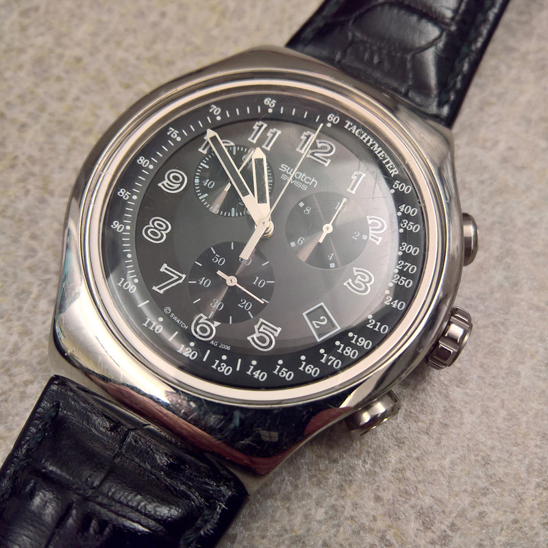 SOLD - Swatch Irony Chronograph with Swiss ETA quartz | WatchUSeek Watch  Forums