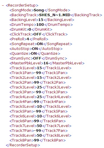 Файл установок