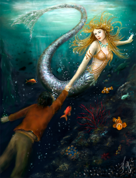 [Hết] Hình ảnh cho truyện cổ Grimm và Anderson  - Page 12 Mermaid-291