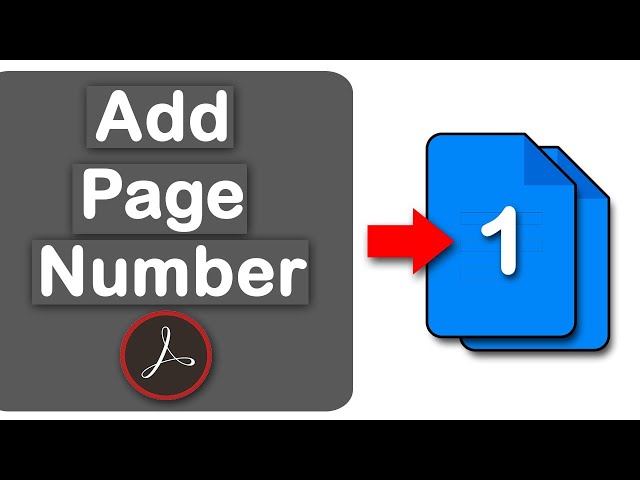Add Page Numbers to PDF Online – Free & Easy