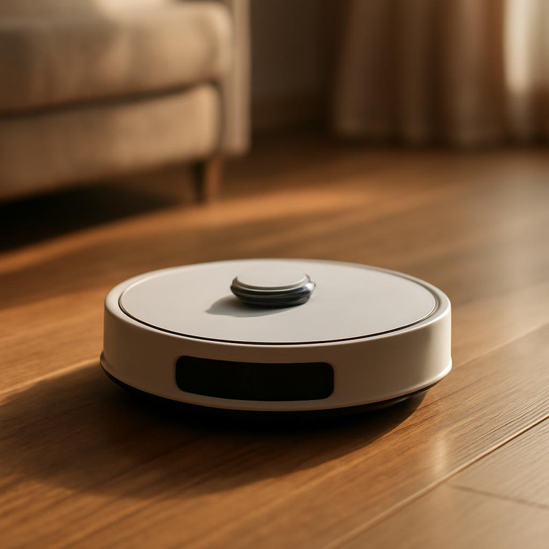 Робот-пылесос в действии: автономная уборка квартиры