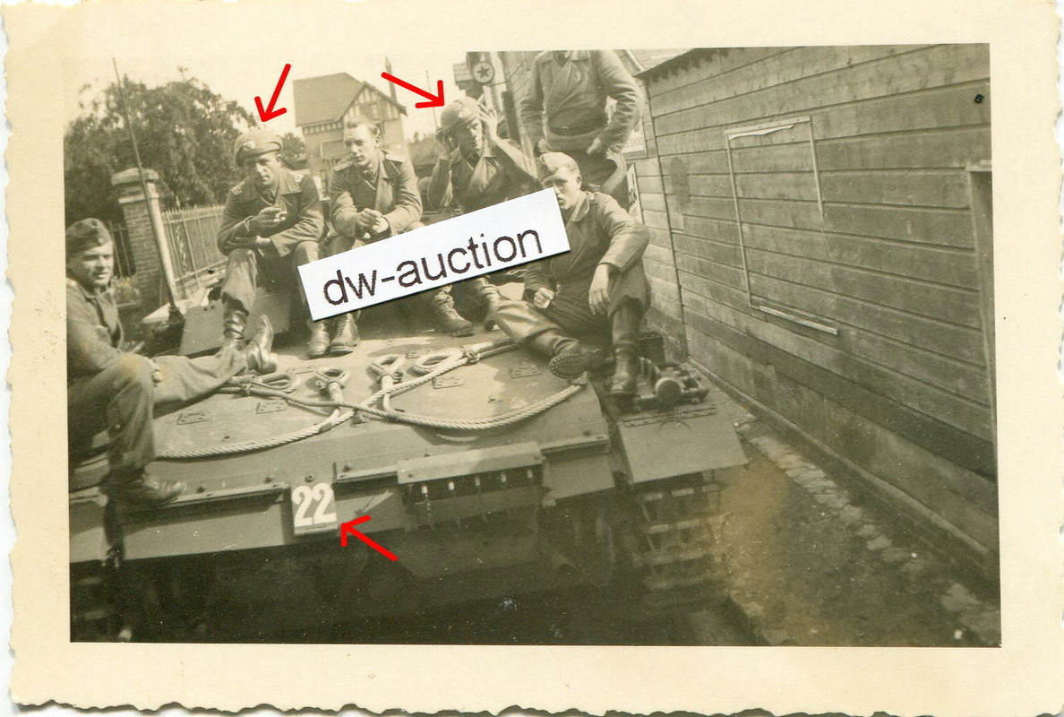 Sturmgeschütz Abt. 184 , Soldat mit Barett auf S