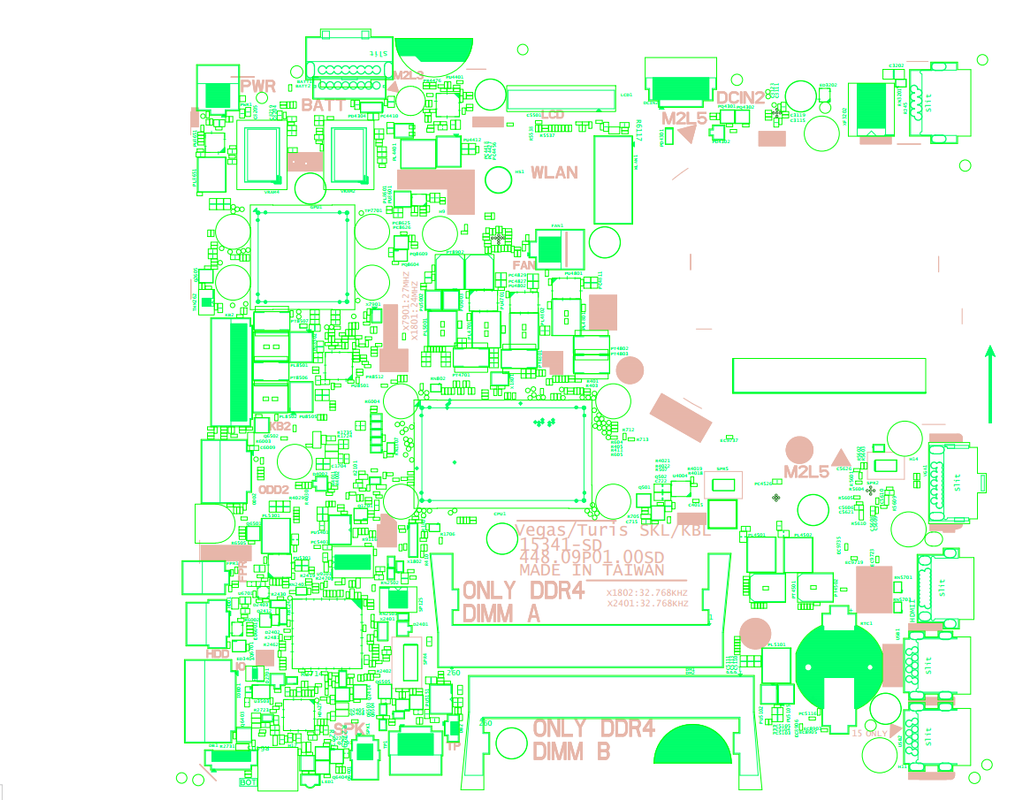 DELL INSPIRON 3567 - Wistron Vegas Turis SKL/KBL - 15341-1 Boardview