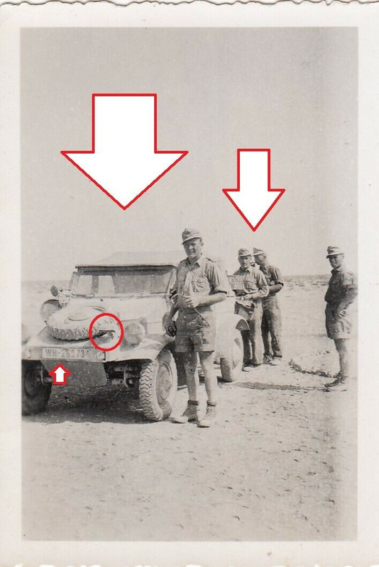 Foto Kübelwagen Typ 82,VW Kübel,Volkswagen,Afrikakorps