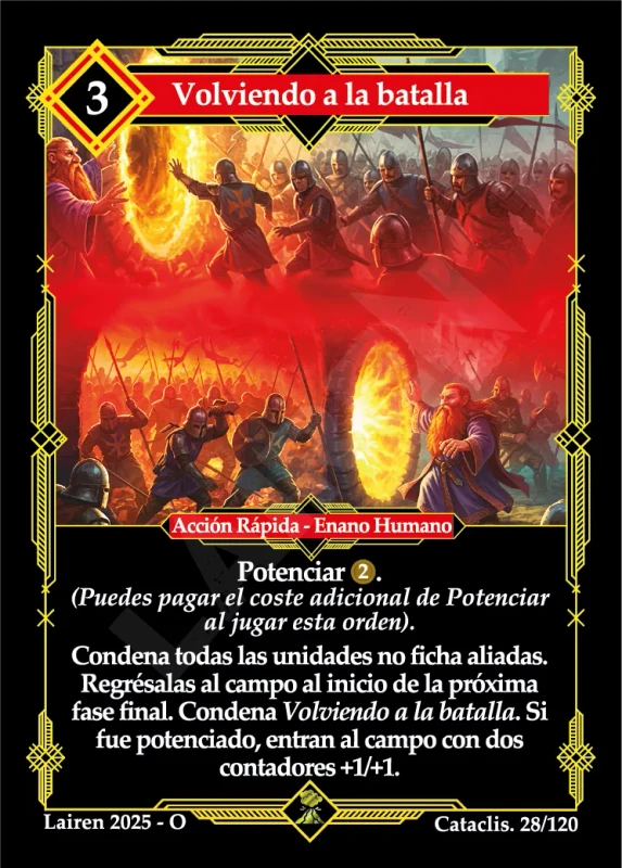 VOLVIENDO A LA BATALLA