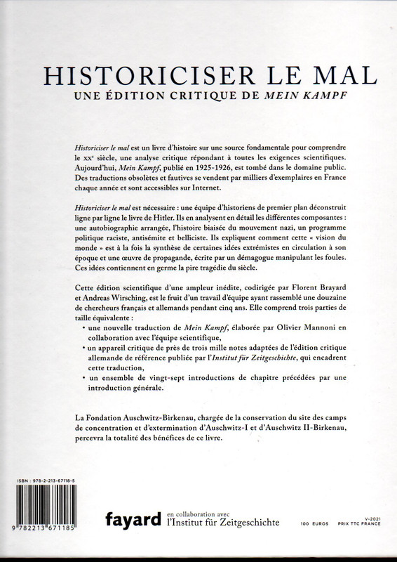  " Historiciser le mal . Une édition critique de Mein Kampf " Lecture à conseiller ? Mein-Kampf-20210620-21564677
