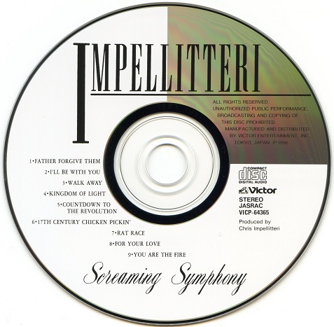 Impellitteri - Screaming Symphony (1996) [Japan Remastered 2008] Lossless
