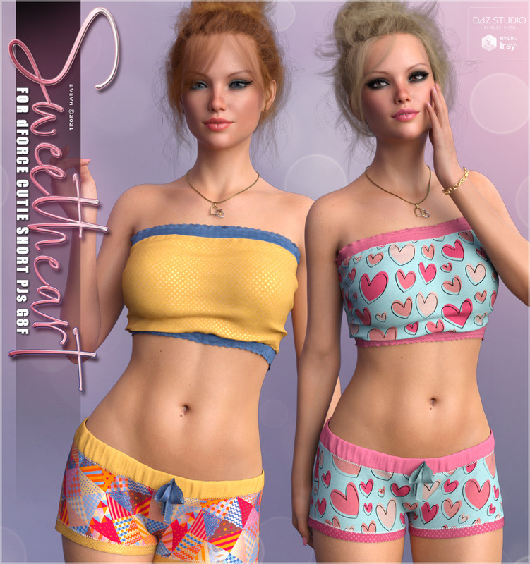 Sweetheart for dForce Cutie Short PJs G8F