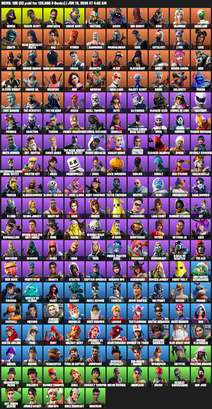 185 Skins IKONIK Travis Scott purchased 3 months ago 185 skins