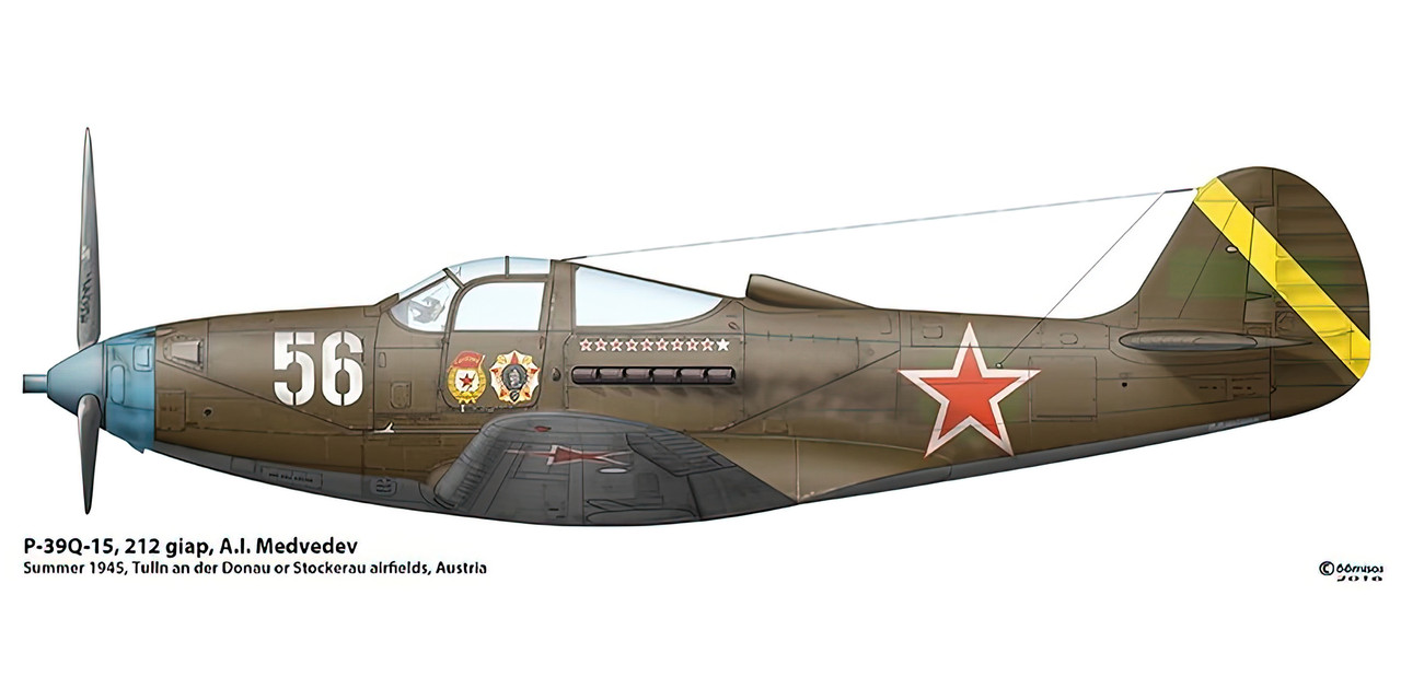 Bell-P-39Q-Airacobra-213GvIAP-22-GIAD-White-56-AI-Medvedev-Stockerau-Austria-summer-1945-0A