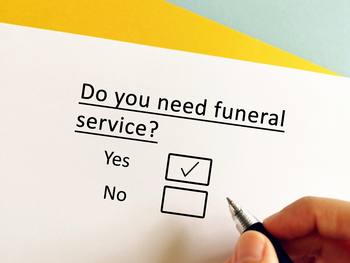 funeral service checklist