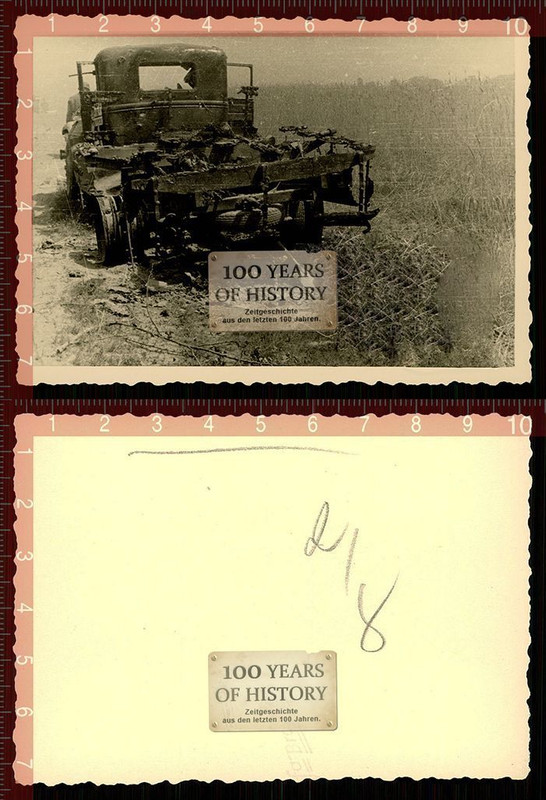 Orig. Foto Zerstört Fahrzeug Russland