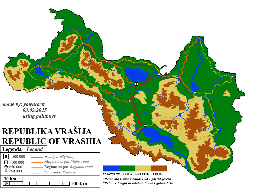 Karta Republike Vrašije