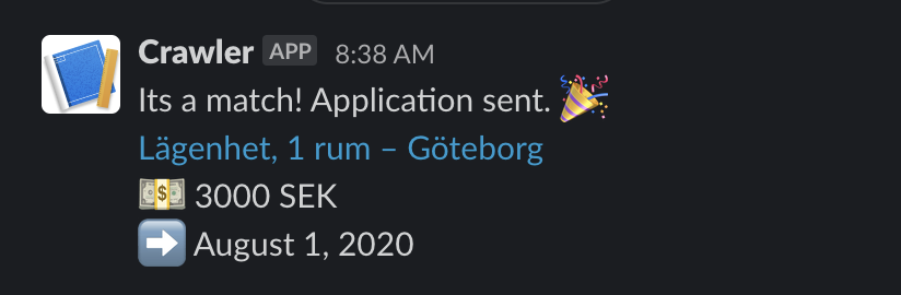 slack notifications